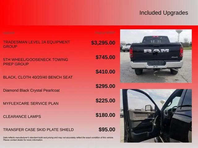 2026 Ram 3500 Tradesman Crew Cab 4x4 6'4" Box
