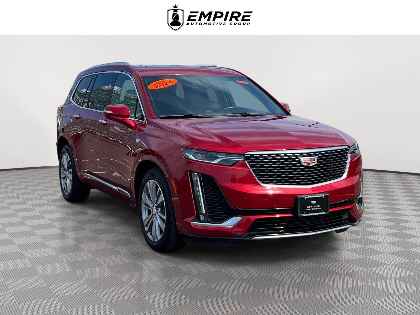 Radiant Red Tintcoat 2024 Cadillac XT6 Premium Luxury AWD SUV / Crossover Four-Wheel Drive Automatic