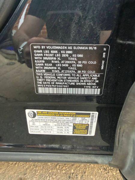 2015 Volkswagen Touareg TDI Lux