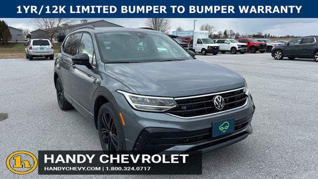 2022 Volkswagen Tiguan 2.0T SE R-Line Black for sale in Saint Albans, VT