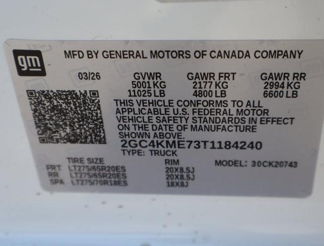 2026 Chevrolet Silverado 2500HD Crew Cab, Standard Bed, WT, 4WD