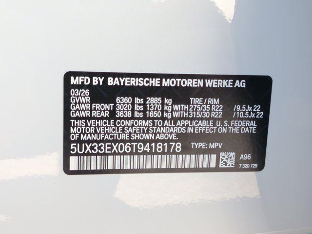 2026 BMW X6 xDrive40i