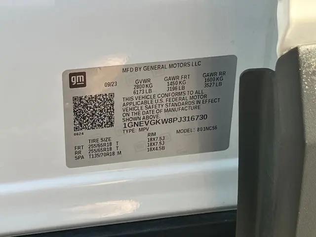 2023 Chevrolet Traverse AWD LT Cloth