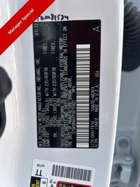 2023 Toyota Highlander L