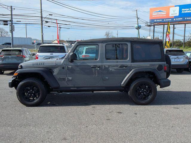 2021 Jeep Wrangler Unlimited Willys Sport 4x4 2021 Jeep Wrangler Unlimited Willys Sport 4x4