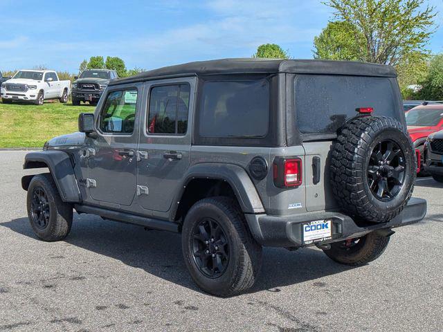 2021 Jeep Wrangler Unlimited Willys Sport 4x4 2021 Jeep Wrangler Unlimited Willys Sport 4x4
