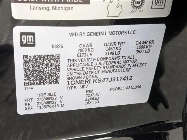 2026 Chevrolet Traverse FWD RS