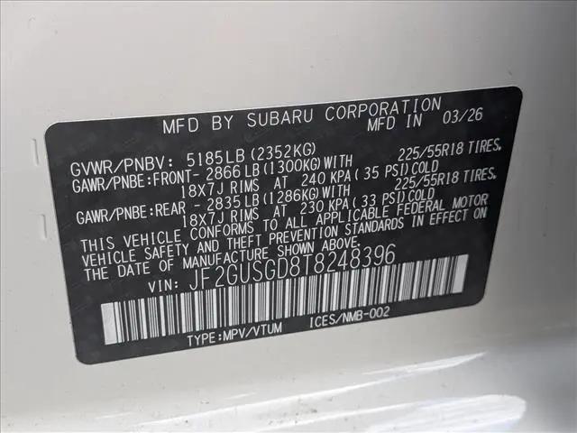 2026 Subaru Crosstrek Sport