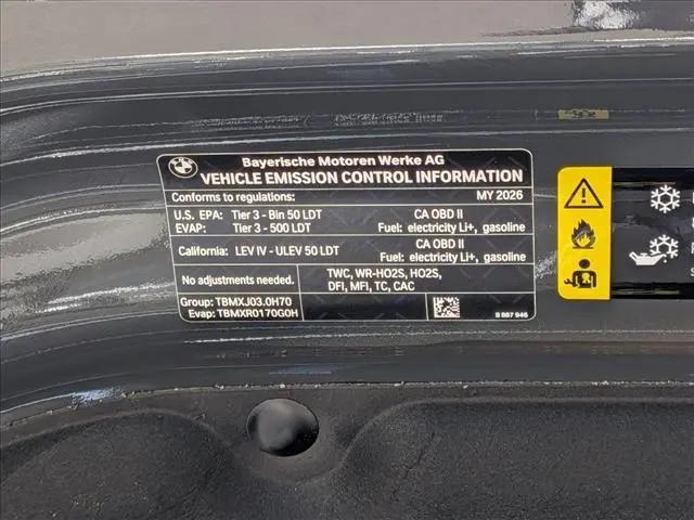 2026 BMW X5 xDrive50e
