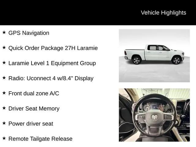 2020 Ram 1500 Laramie Crew Cab 4x4 5'7" Box
