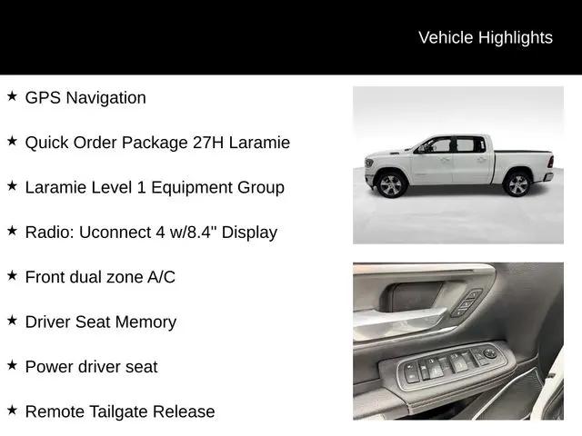 2020 Ram 1500 Laramie Crew Cab 4x4 5'7" Box