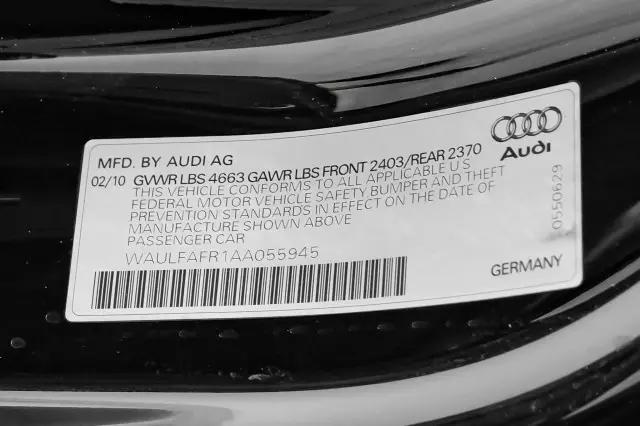 2010 Audi A5 2.0T Premium