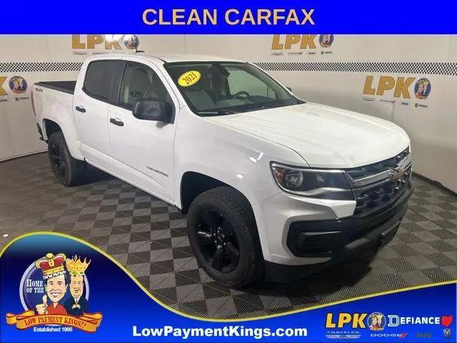 2021 Chevrolet Colorado 4WD Crew Cab Short Box WT for sale in Defiance, OH