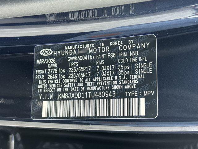 2026 Hyundai Tucson Hybrid Blue SE