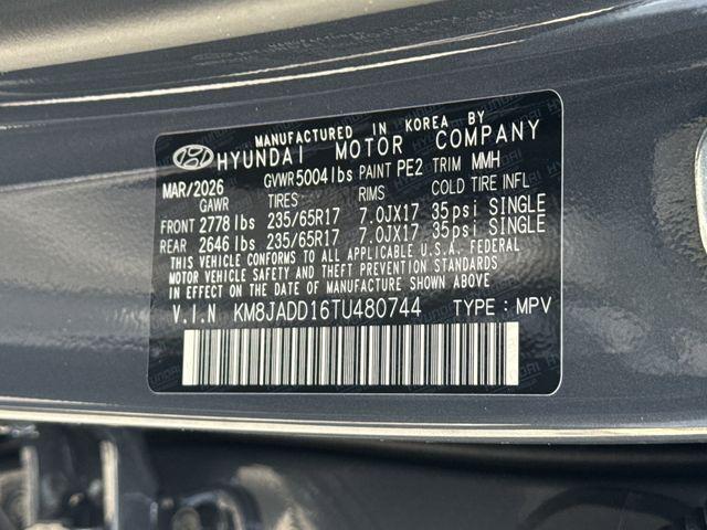 2026 Hyundai Tucson Hybrid Blue SE