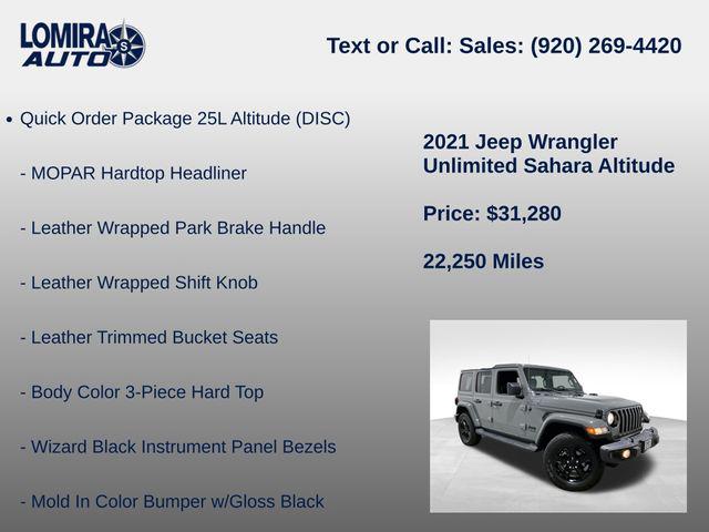 2021 Jeep Wrangler Unlimited Altitude
