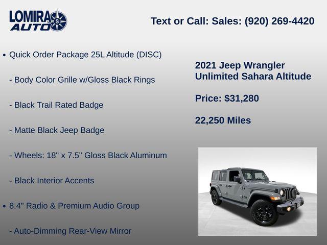 2021 Jeep Wrangler Unlimited Altitude