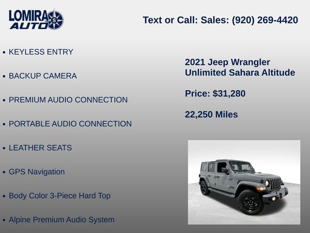 2021 Jeep Wrangler Unlimited Altitude
