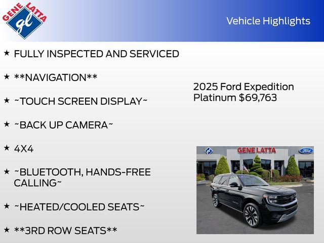 2025 Ford Expedition Platinum