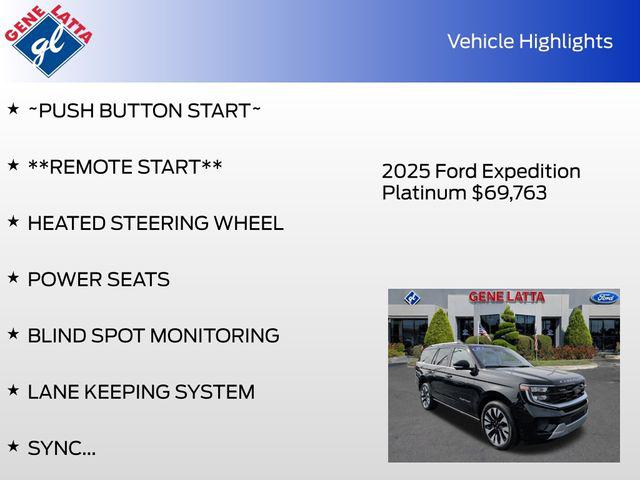 2025 Ford Expedition Platinum