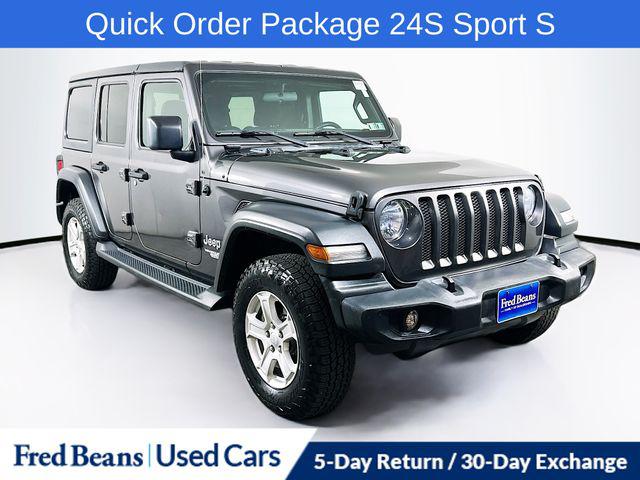 2018 Jeep Wrangler Unlimited Sport S 4x4 2018 Jeep Wrangler Unlimited Sport S 4x4