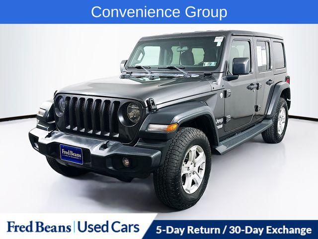 2018 Jeep Wrangler Unlimited Sport S 4x4 2018 Jeep Wrangler Unlimited Sport S 4x4