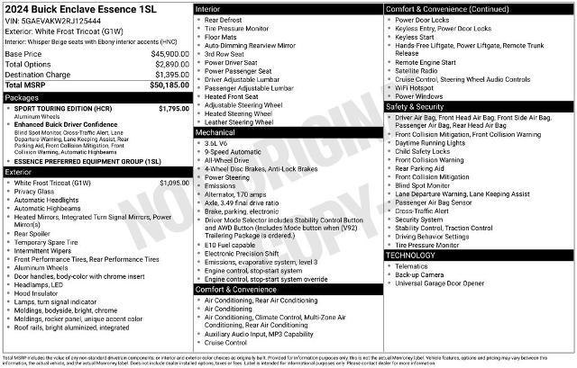 2024 Buick Enclave Essence AWD