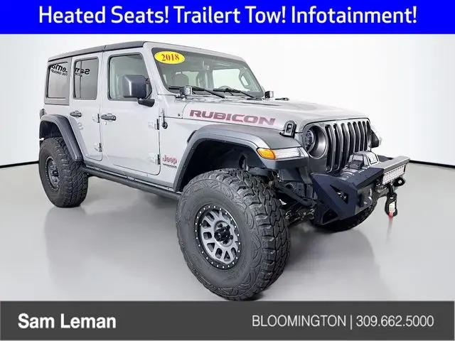 2018 Jeep Wrangler Unlimited Rubicon 4x4 for sale in Bloomington, IL
