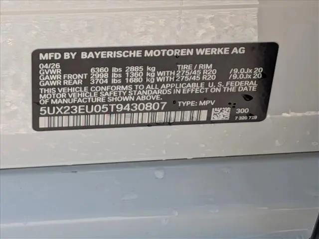 2026 BMW X5 xDrive40i