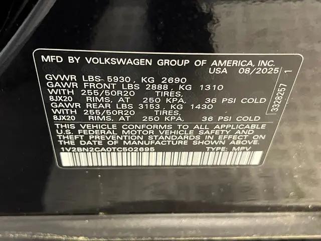 2026 Volkswagen Atlas SEL