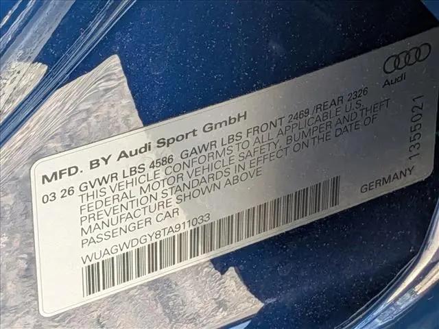 2026 Audi RS 3 TFSI quattro S tronic