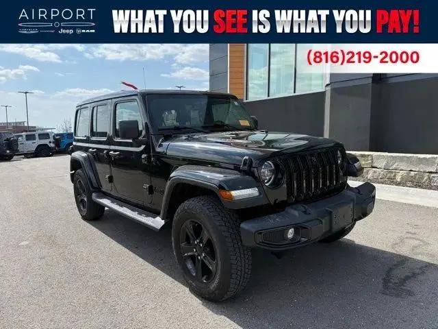 2022 Jeep Wrangler Unlimited Sahara Altitude 4x4 for sale in Platte City, MO
