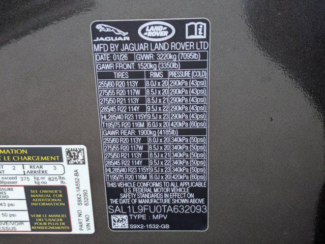 2026 Land Rover Range Rover Sport P400 Dynamic SE