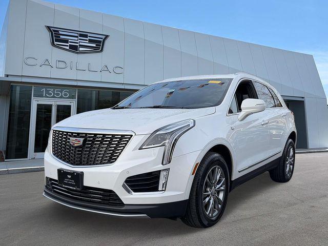 Crystal White 2023 Cadillac XT5 Premium Luxury AWD SUV / Crossover Four-Wheel Drive 9-Speed Automatic