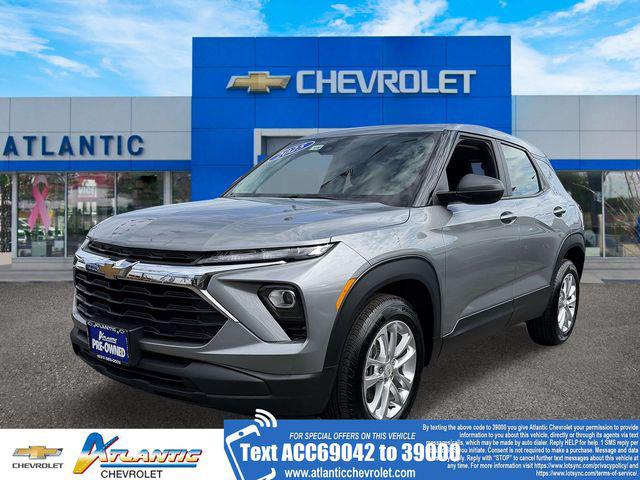 Sterling Gray Metallic 2025 Chevrolet Trailblazer LS FWD SUV / Crossover Front-Wheel Drive Continuously Variable Transmission