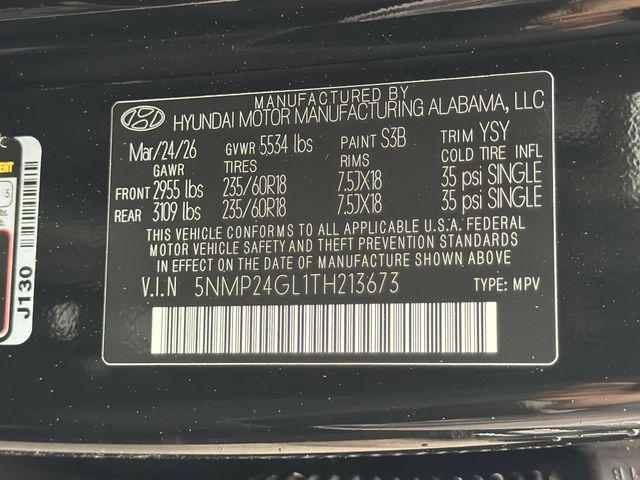 2026 Hyundai Santa Fe SEL