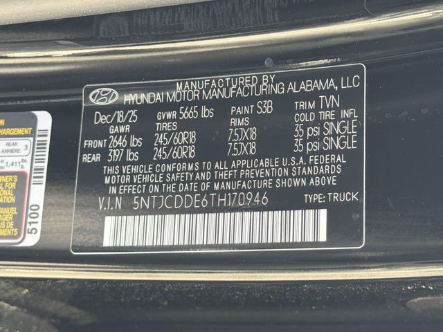 2026 Hyundai Santa Cruz SEL Activity