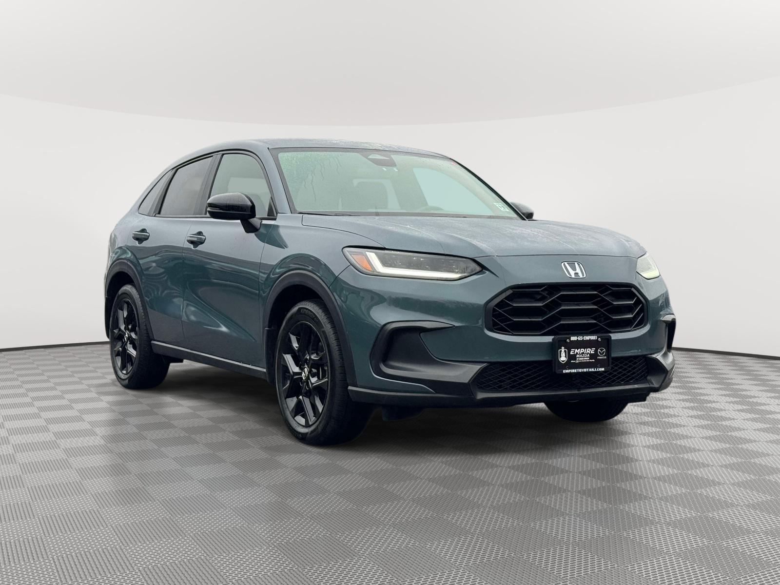 Blue 2025 Honda HR-V Sport AWD SUV / Crossover All-Wheel Drive Automatic