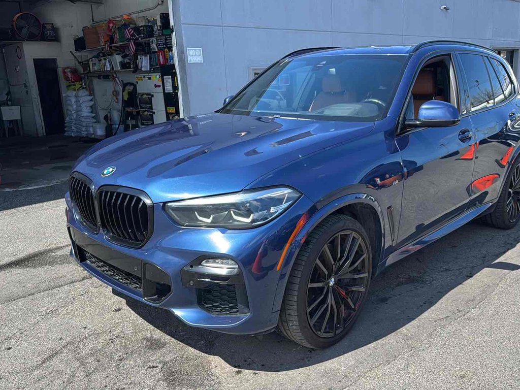 Phytonic Blue Metallic 2021 BMW X5 M50i xDrive AWD SUV / Crossover All-Wheel Drive Automatic