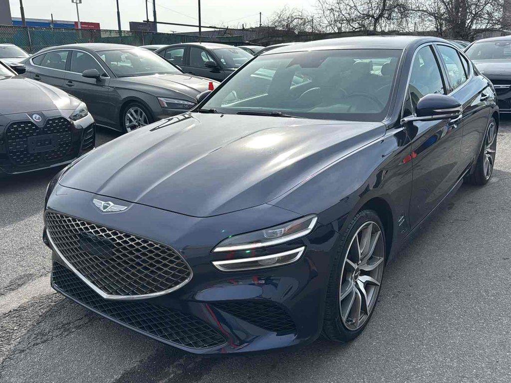 Capri Blue 2023 Genesis G70 2.0T RWD Sedan Rear-Wheel Drive Automatic