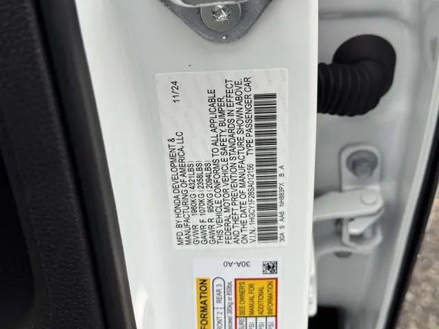 2025 Honda Accord Sedan LX