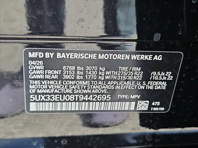 2026 BMW X5 M60i