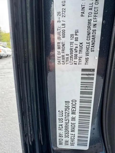 2026 Ram 3500 Big Horn Crew Cab 4x4 8' Box