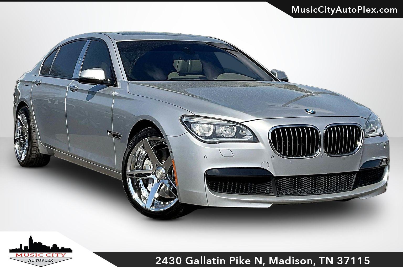 Silver 2013 BMW 7 Series 760Li RWD Sedan Rear-Wheel Drive Automatic