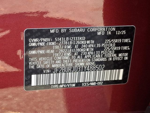 2026 Subaru Outback Touring XT