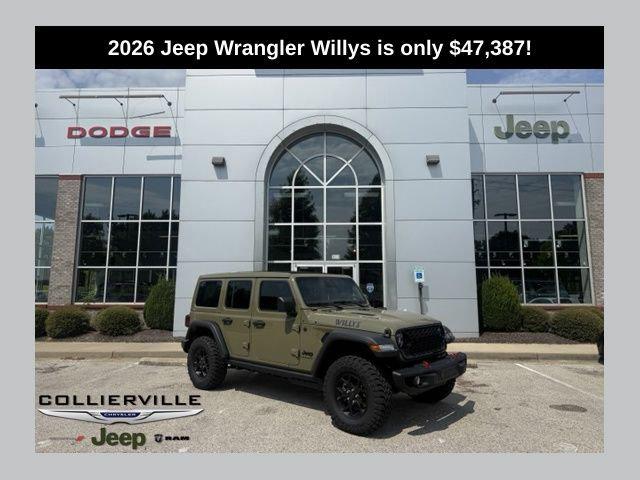 2026 Jeep Wrangler WRANGLER 4-DOOR WILLYS