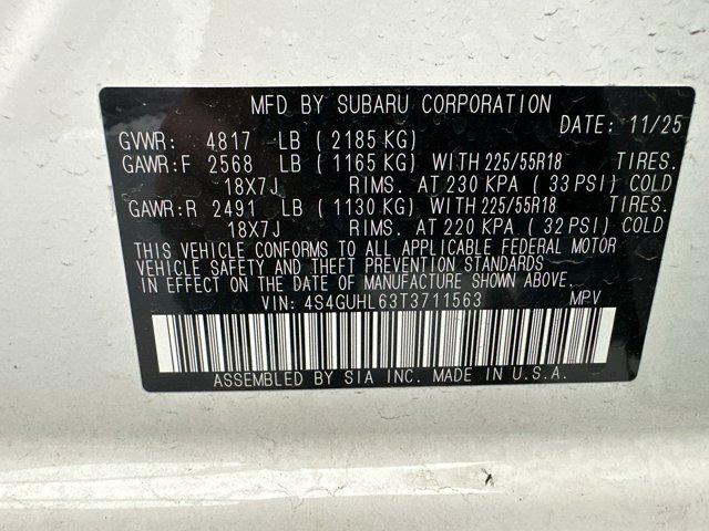 2026 Subaru Crosstrek Limited
