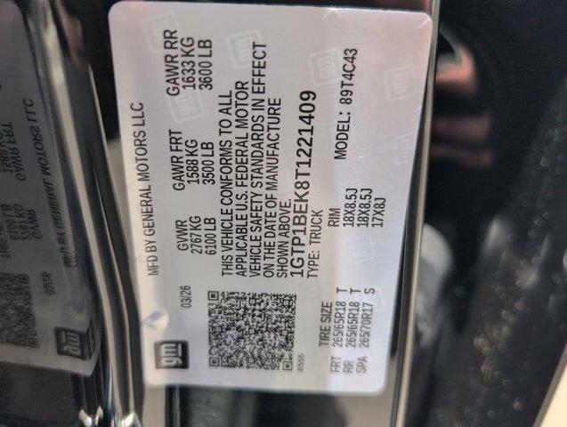 2026 GMC Canyon Elevation, RWD