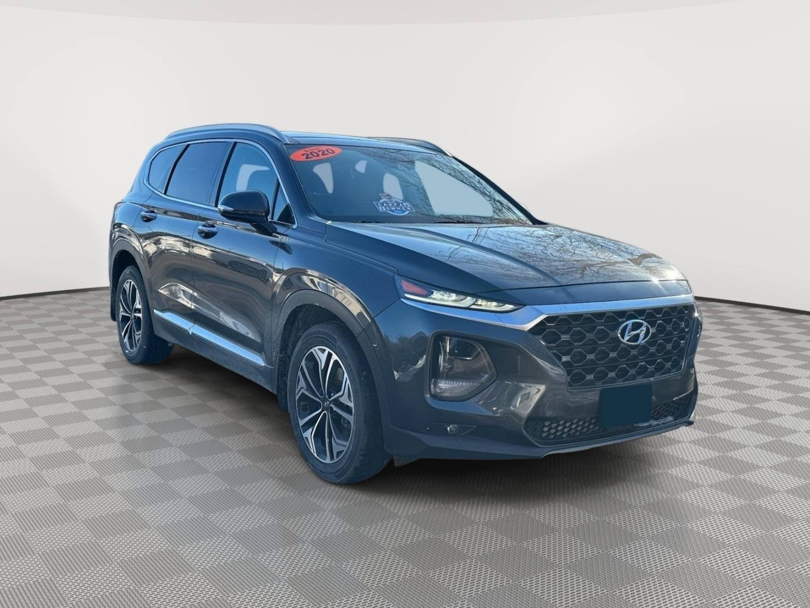 Portofino Gray 2020 Hyundai Santa Fe 2.0T SEL FWD SUV / Crossover Front-Wheel Drive Automatic