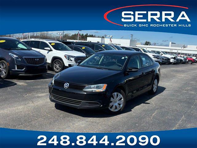 Black Uni 2014 Volkswagen Jetta SE Sedan Front-Wheel Drive Automatic